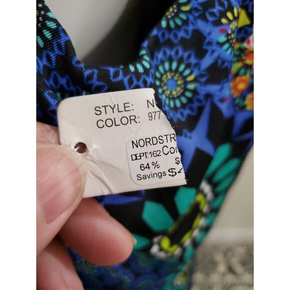 Laundry by Design Women's Halter Neck Sleeveless Elastic Waist Dress Size 10 - Picture 3 of 12